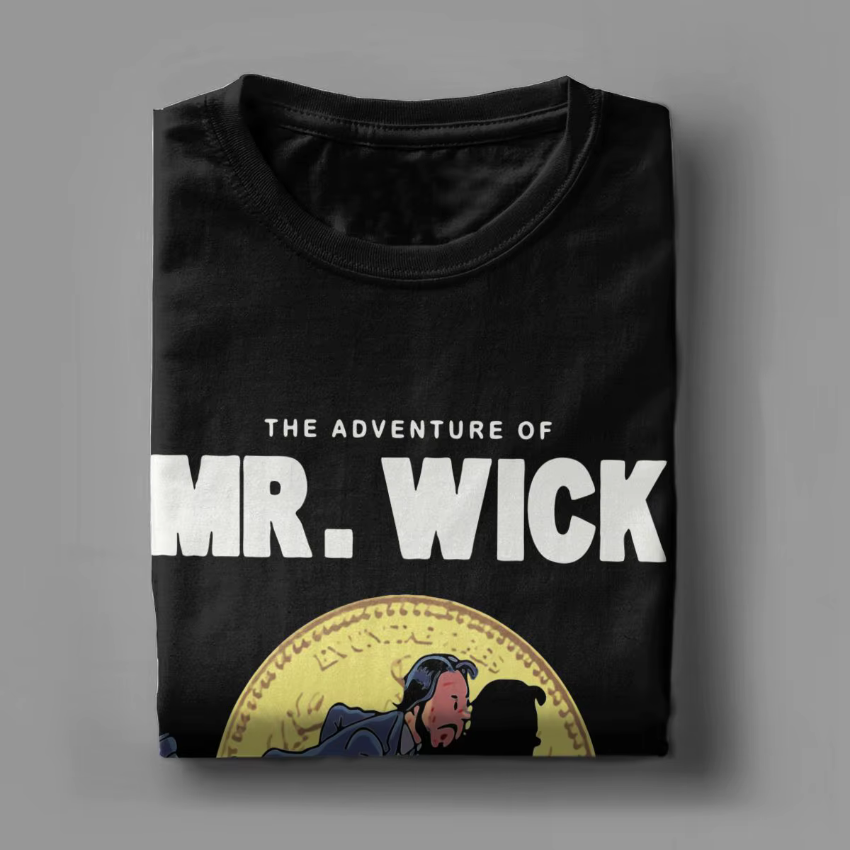 T-Shirt à Manches Courtes en Coton pour Homme