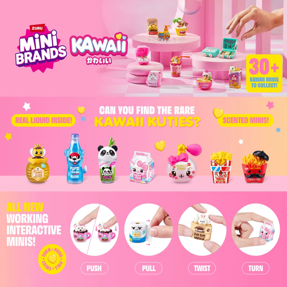 ZURU Mini Brands Food Fill The Fridge Série 1 Plauset