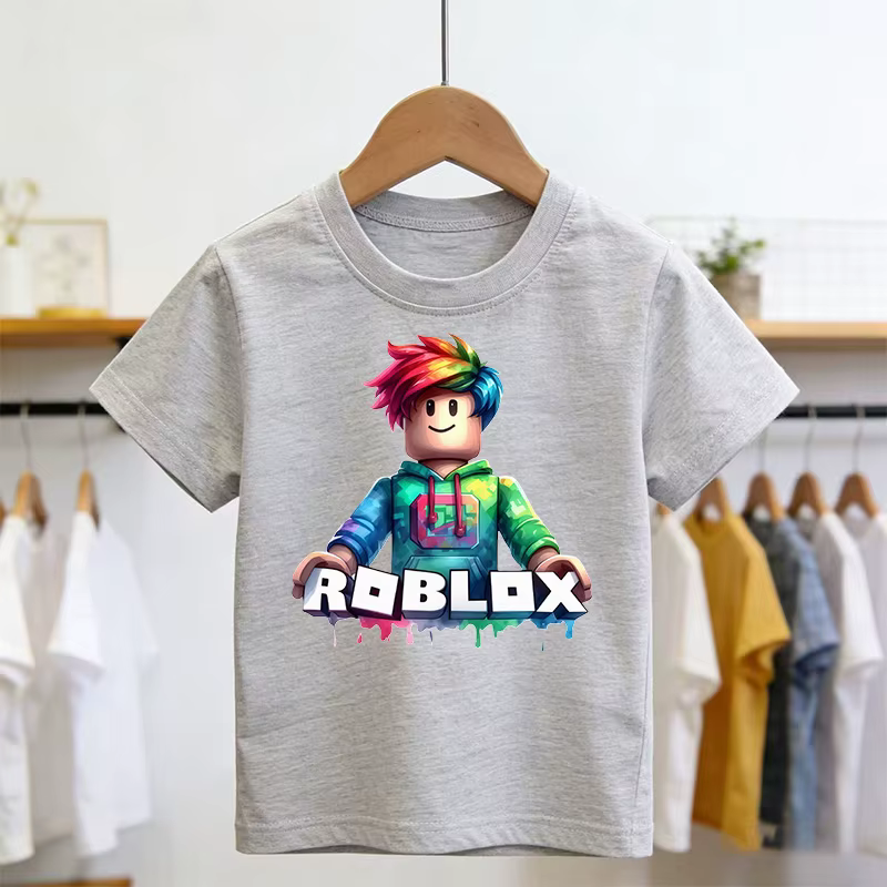 Roblox T-shirt été mode haut à manches courtes