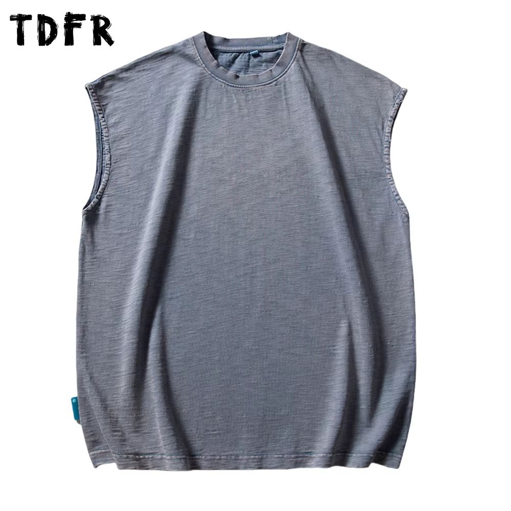 Haut à col rond Washed DistMurcia Precious pour hommes