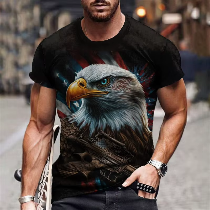 T-shirt graphique American Feel pour hommes