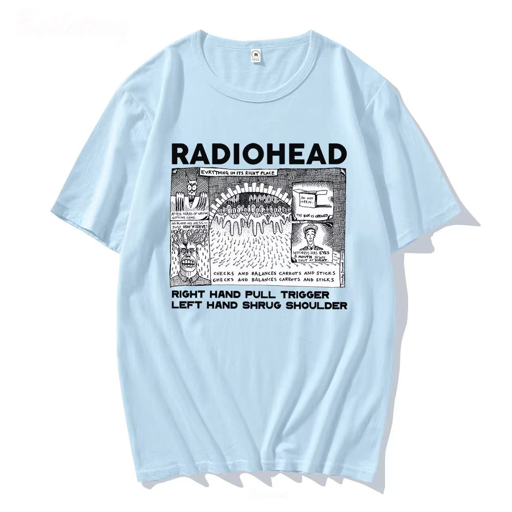 T-shirt humoristique rétro imprimé pour homme