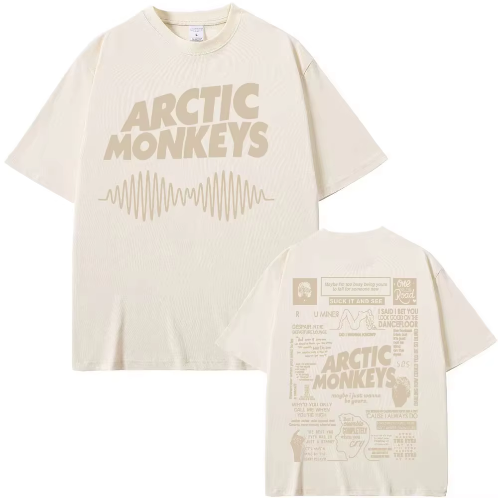Nouveau T-shirt Rétro de l'été 2026 du groupe Arctic Monkeys