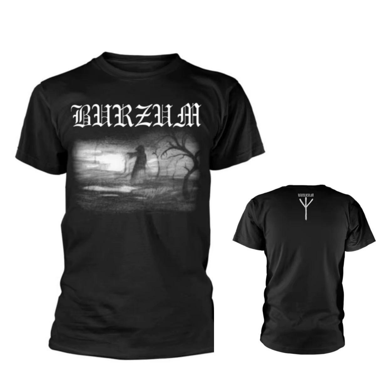 Burzum Aske 2013 T-Shirt en coton avec image graphique pour hommes et femmes, Streetwear d'été