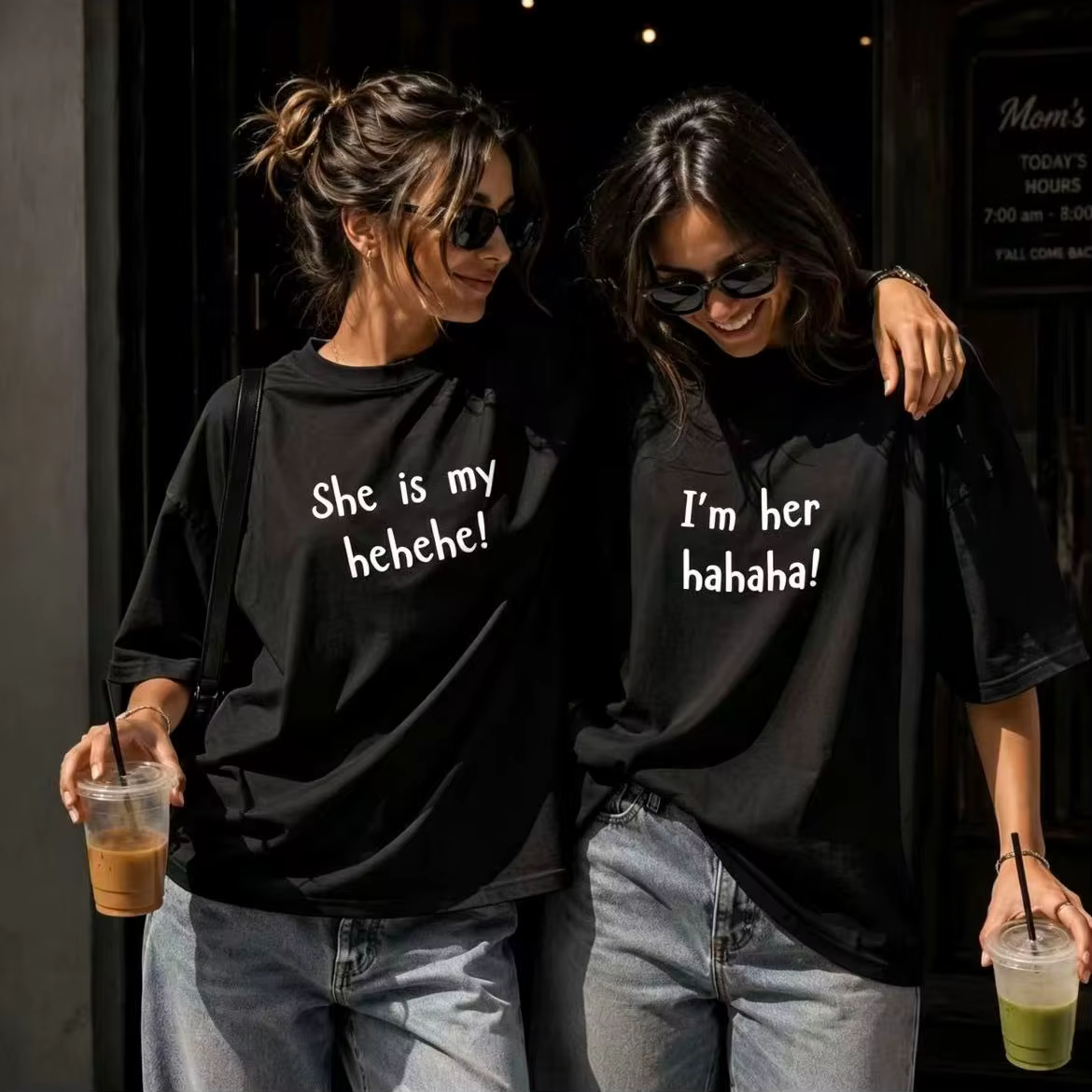 T-shirt assorti pour meilleures amies