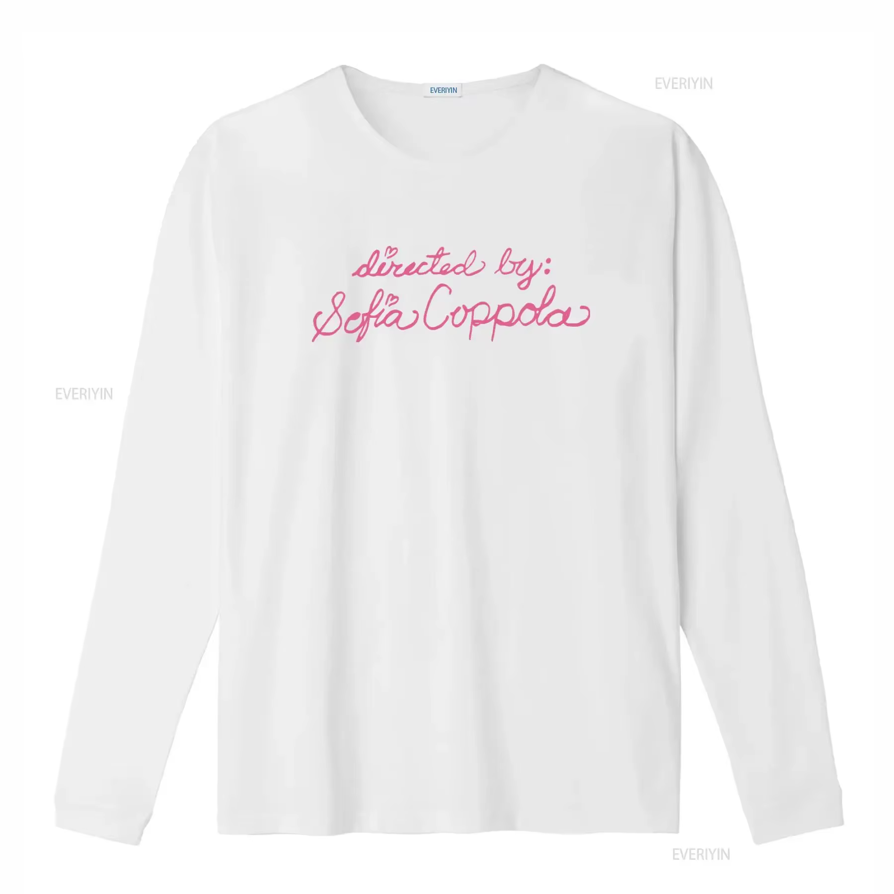 T-shirt élégant dirigé par Sofia Coppola pour les amateurs de mode