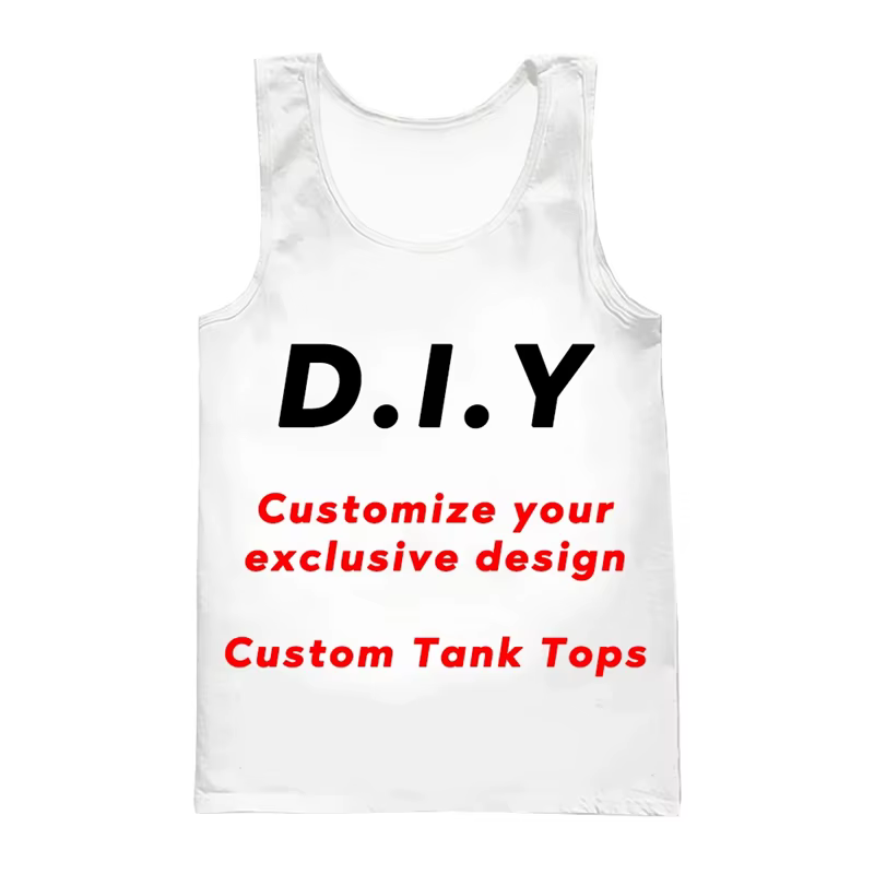 T-shirt imprimé 3D personnalisé pour hommes