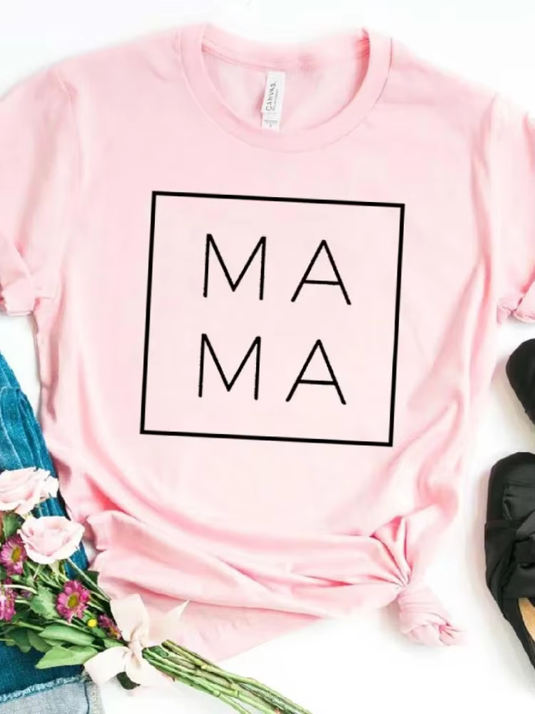 T-shirt manches courtes col rond femme, ample, mode été