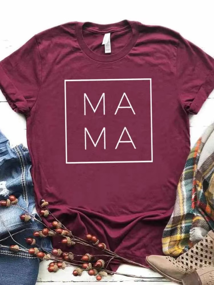 T-shirt manches courtes col rond femme, ample, mode été