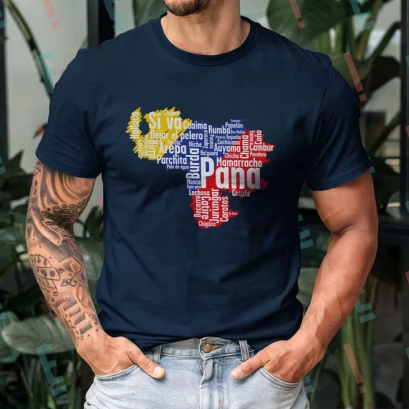 Chemise de carte du Venezuela