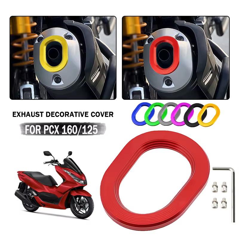 Protection de tuyau d'échappement de moto PCX