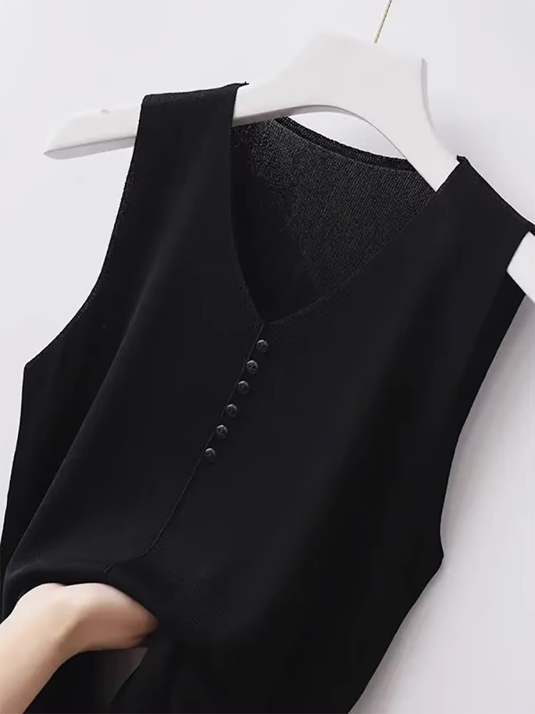 Débardeurs en tricot pour femmes