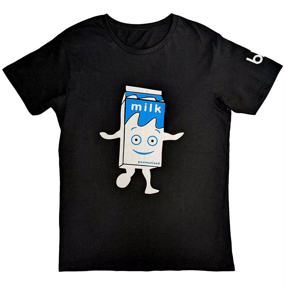 T-Shirt Milky Blur Band en coton pour hommes et femmes, Streetwear d'été
