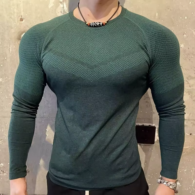 T-Shirt d'entraînement à manches longues pour hommes