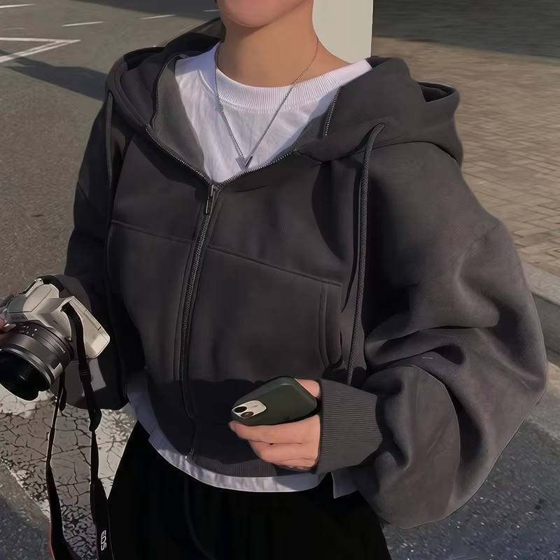 Sweat-shirt à capuche pour femme