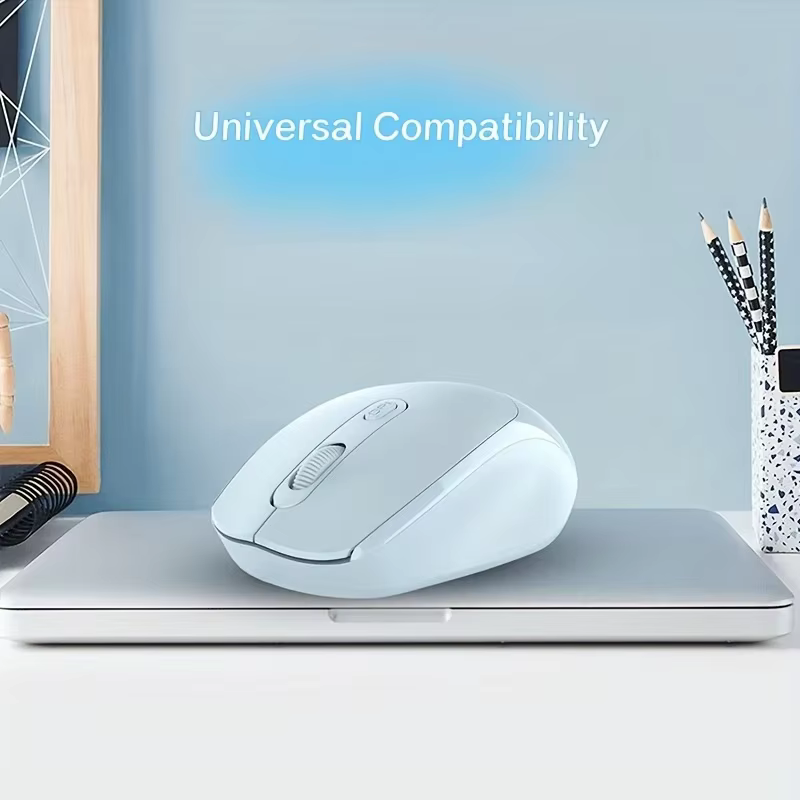 Souris sans fil, souris optique ergonomique compatible Bluetooth 2.4G, souris d'ordinateur pour ordinateur portable, PC, ordinateur portable, souris sans fil à batterie