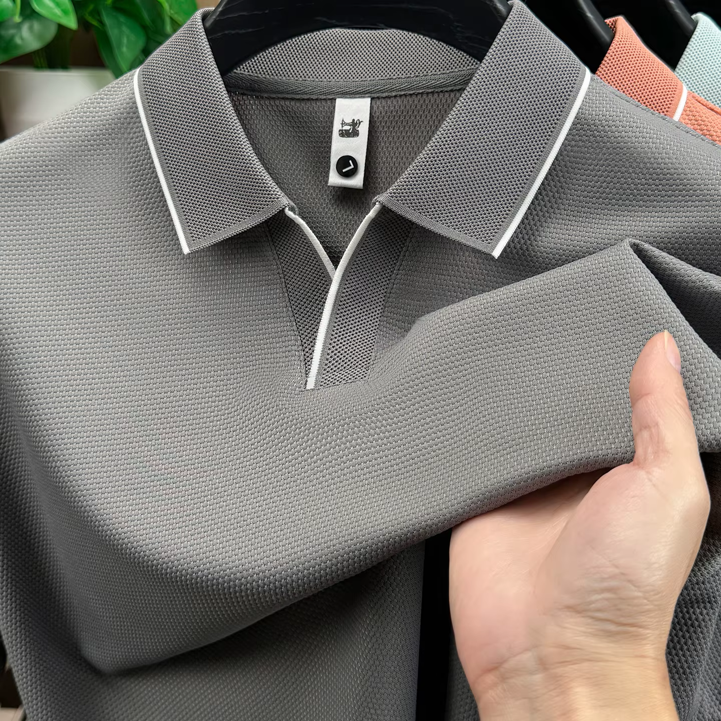 Polo pour homme avec col à revers, manches courtes décontractées, haut de golf sportif, disponible en plusieurs couleurs