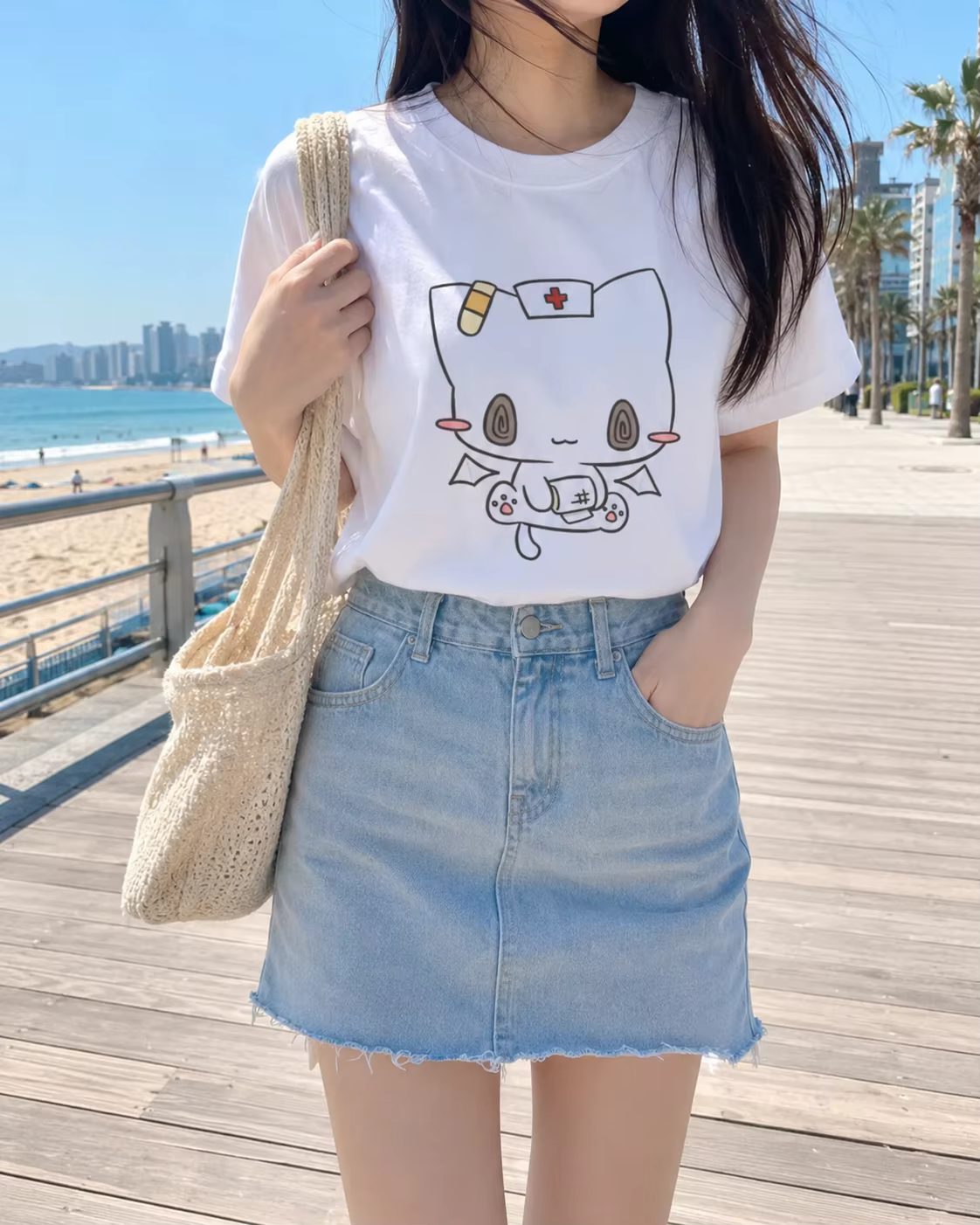 T-shirts pour femmes, imprimés de dessins animés
