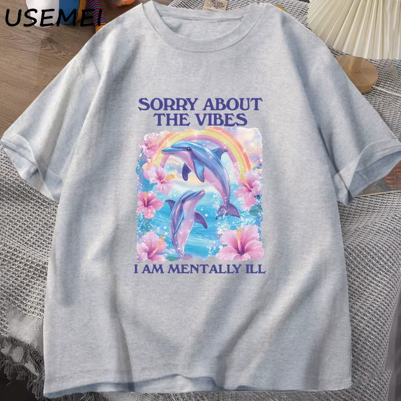 Désolé sur les vibrations T-shirt unisexe idiot bizarre