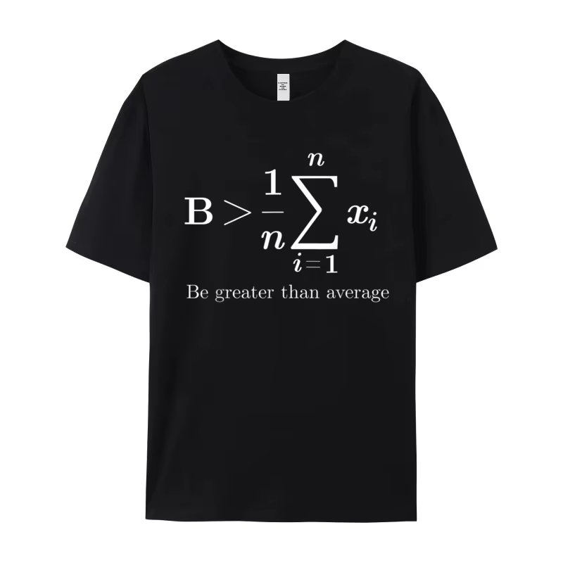 Math Be Greater STORAverage-T-shirt à manches courtes pour femmes