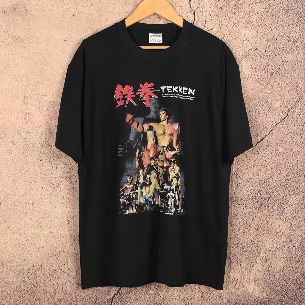 T-Shirt Tekken classique FTG Arcade Fighting Game Combat KOF King Jin, vêtements imprimés à manches courtes, coupe ample, chemises en coton pour hommes