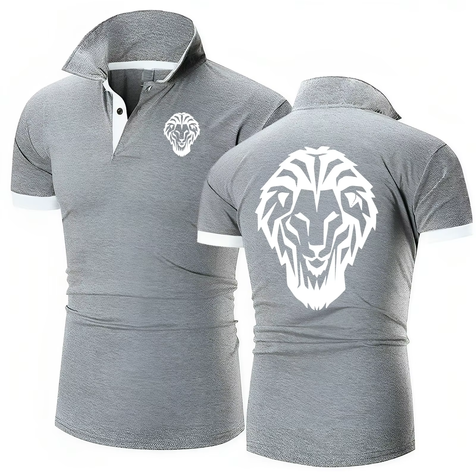 Leon Athletic Club de Bilbao hommes Polo à manches courtes décontracté été offre spéciale respirant couleur unie polos hauts S-8XL