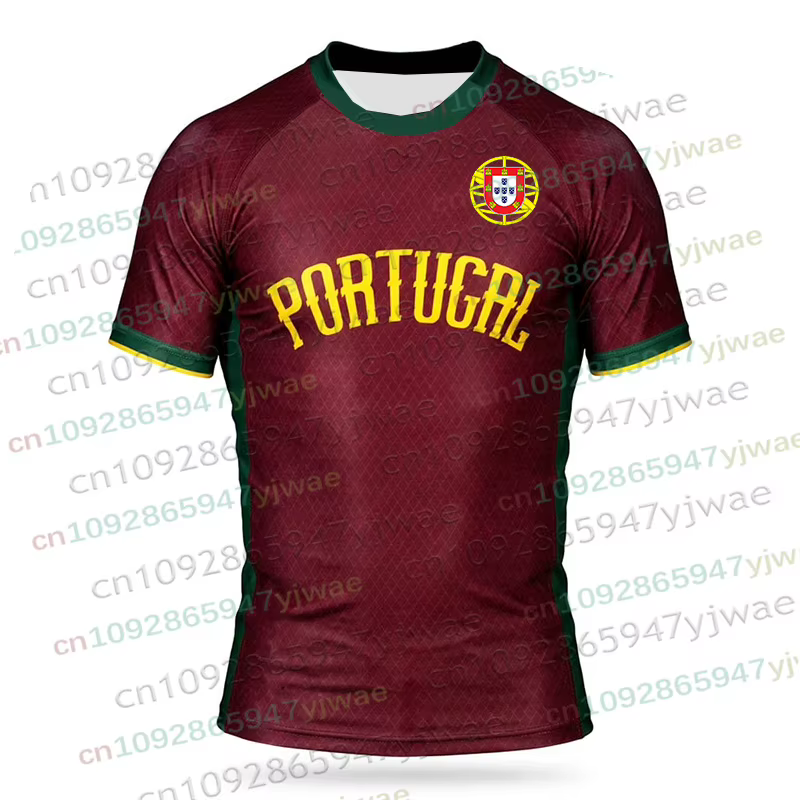 Maillot de football à drapeau portugais 2026