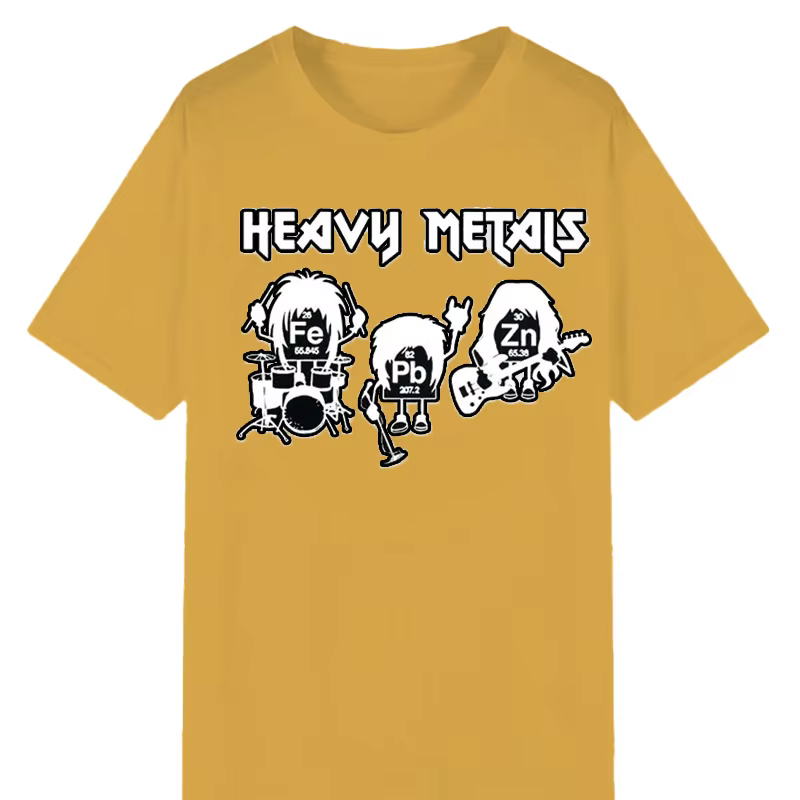 RapMetals-Tableau périodique de la chimie pour hommes