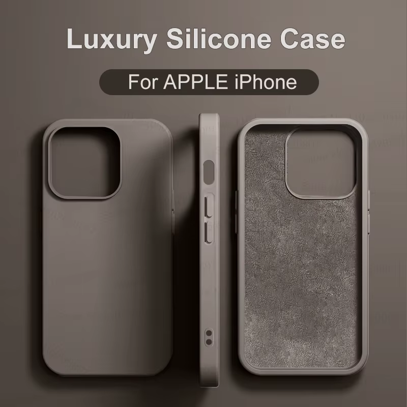 Coque antichoc de luxe pour Apple iPhone 11 12 13 14 15 16 17 Pro Max 17 Air Plus