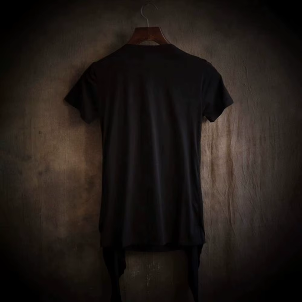 T-shirt homme uni à manches courtes