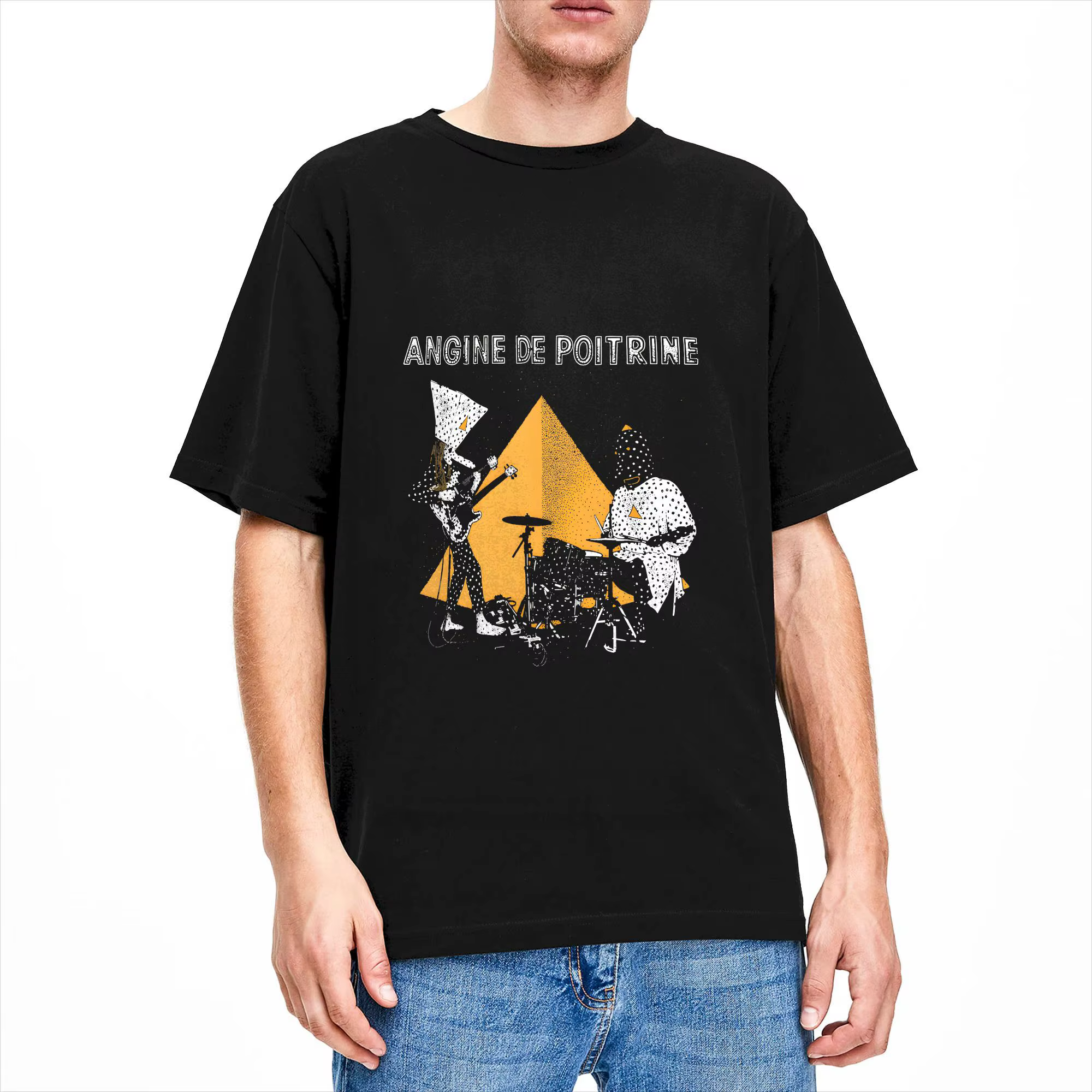 T-Shirt Angine de poitrine amusant pour hommes