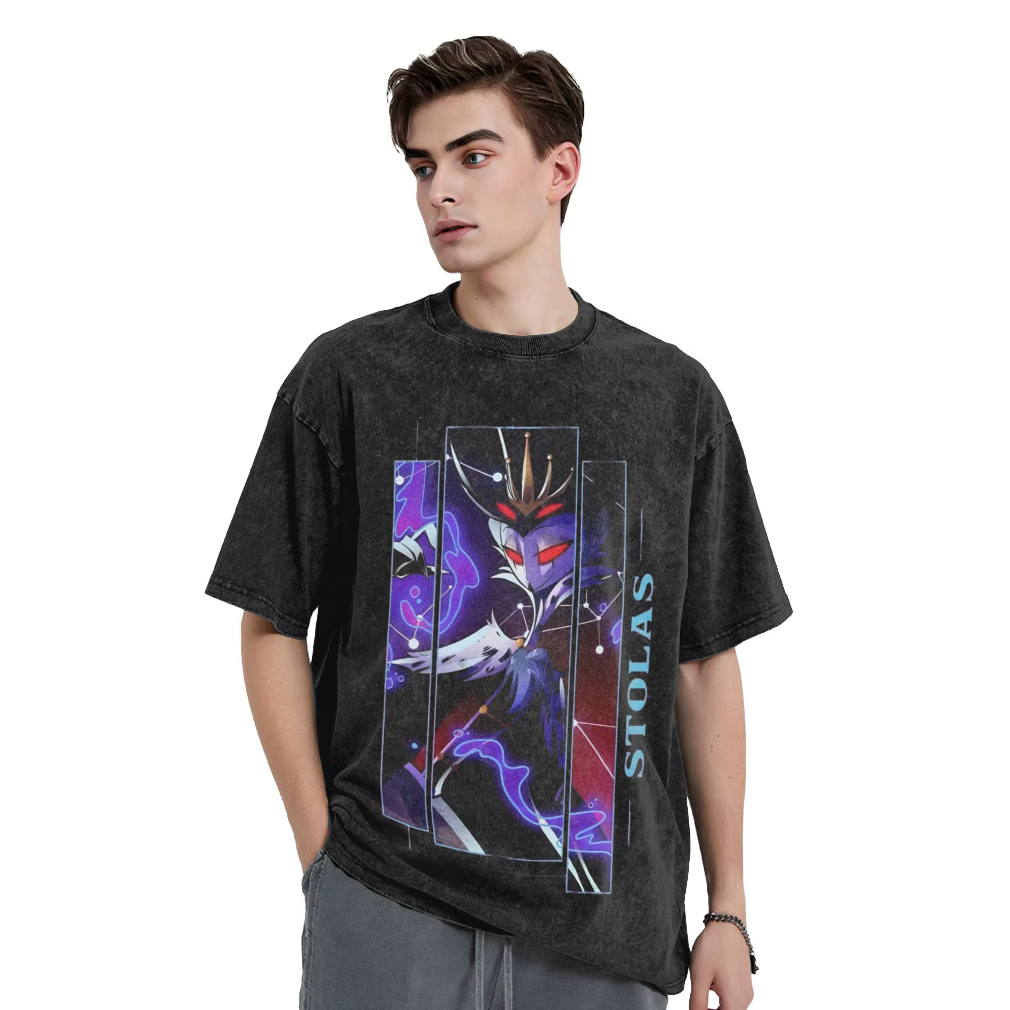 Hommes Helluvas Bosses Jeu Stolas T-shirts Vêtements D'été Streetwear Manches Courtes T-shirt Col Rond Hipster
