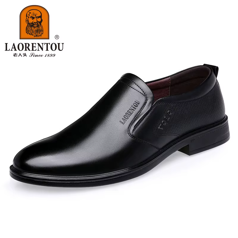 LAORENTOU chaussures décontractées en cuir véritable