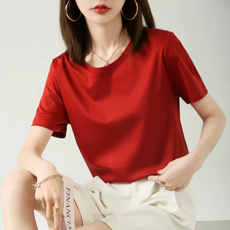 MRMT 2026 Nouveau T-shirt pour femme en pur coton