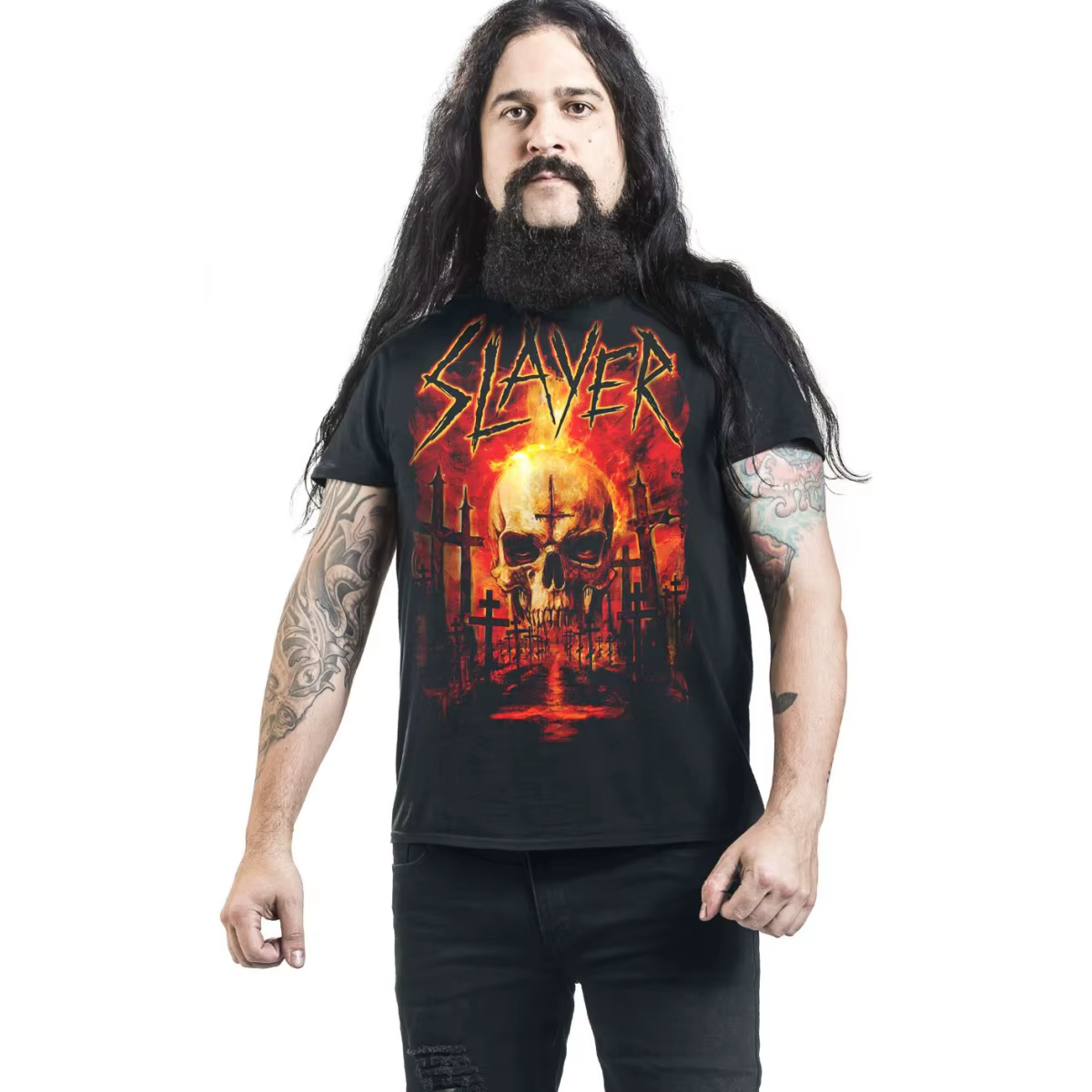 T-shirt en coton graphique Top Slayer unisexe