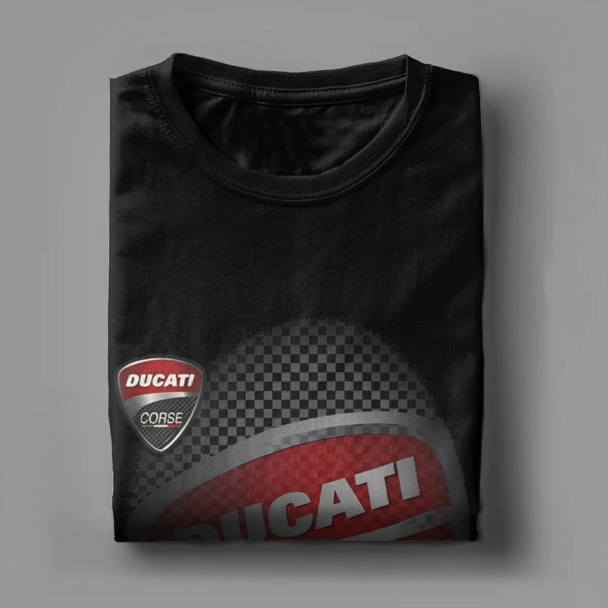 T-shirt classique en coton 100% avec graphique amusant, D-Ducatis, pour hommes