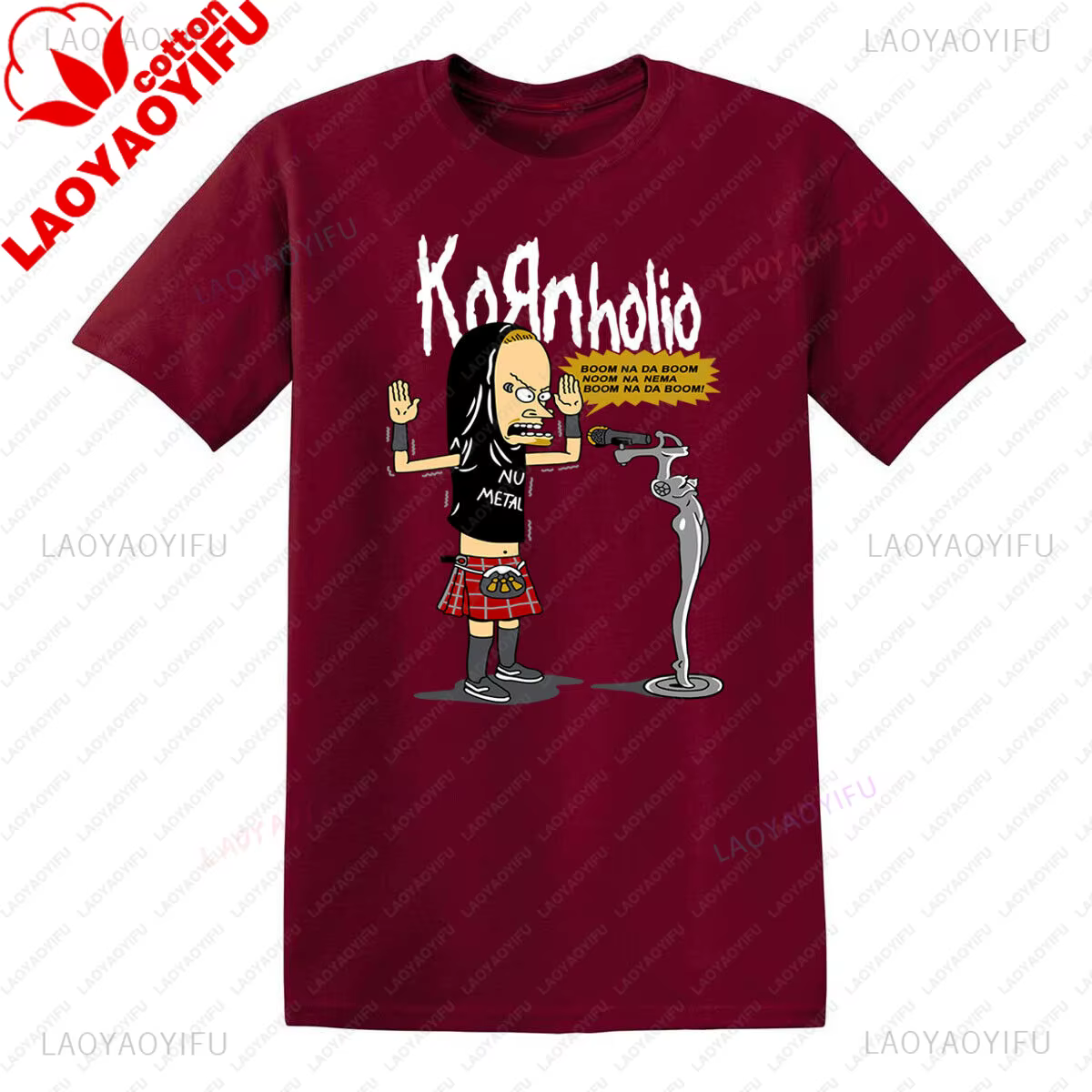 Nouveaux t-shirts Kornholio Fun pour hommes et femmes