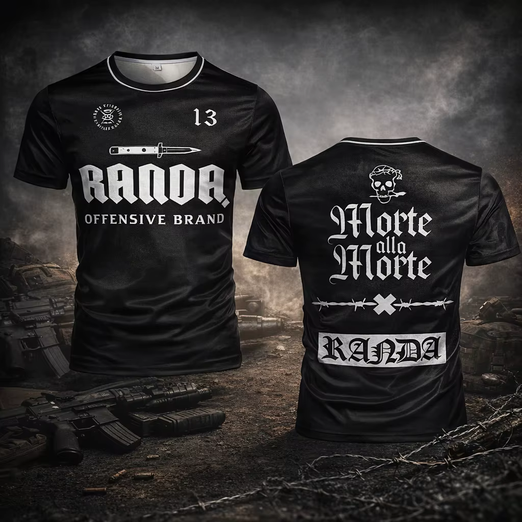 T-shirt tactique gothique Randa