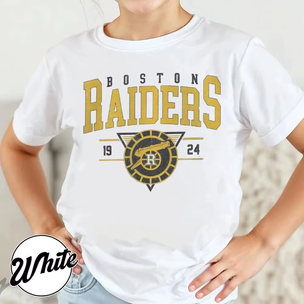 T-shirt rétro des années 90 des Boston Raiders Heated Rivality