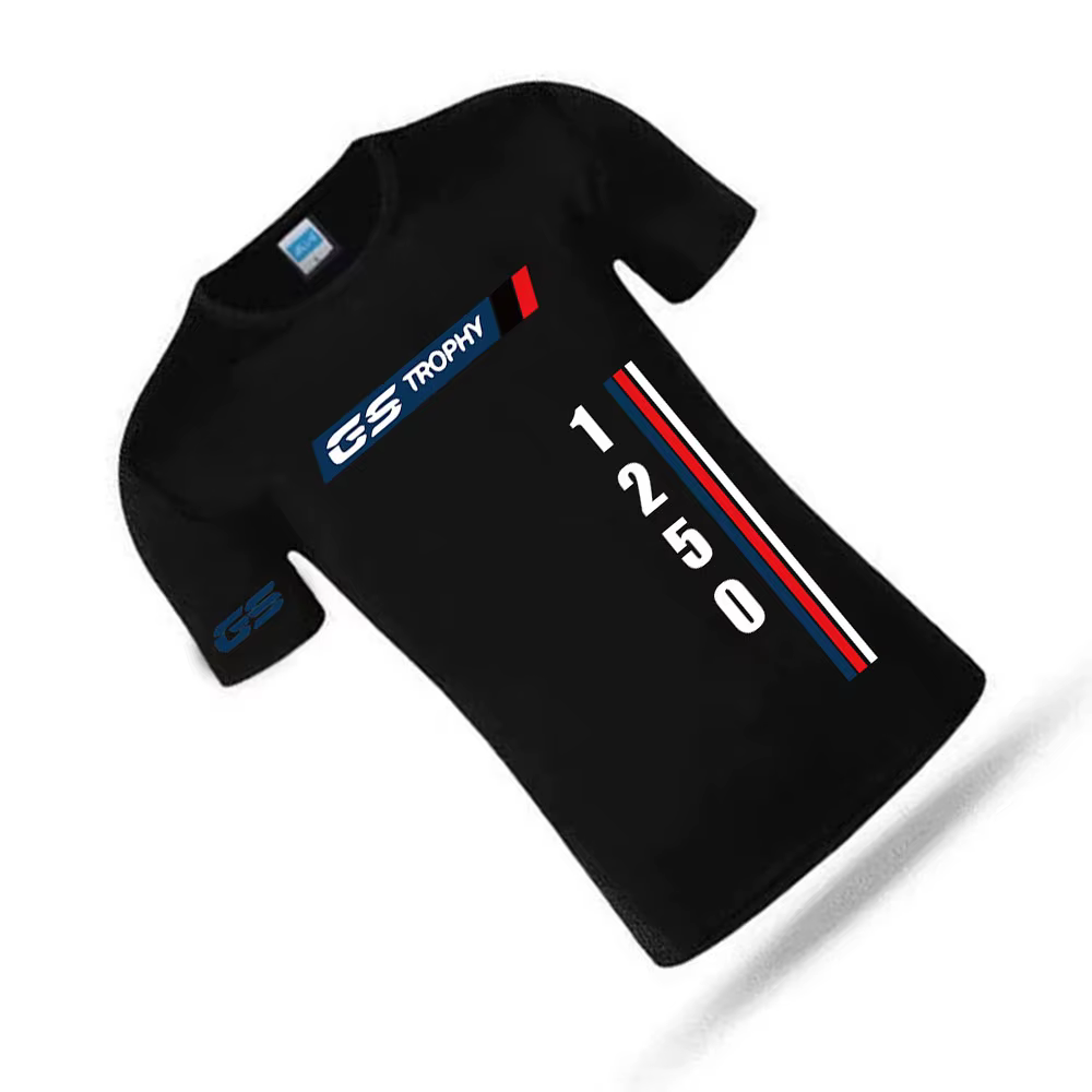 T-shirt de course de moto pour homme