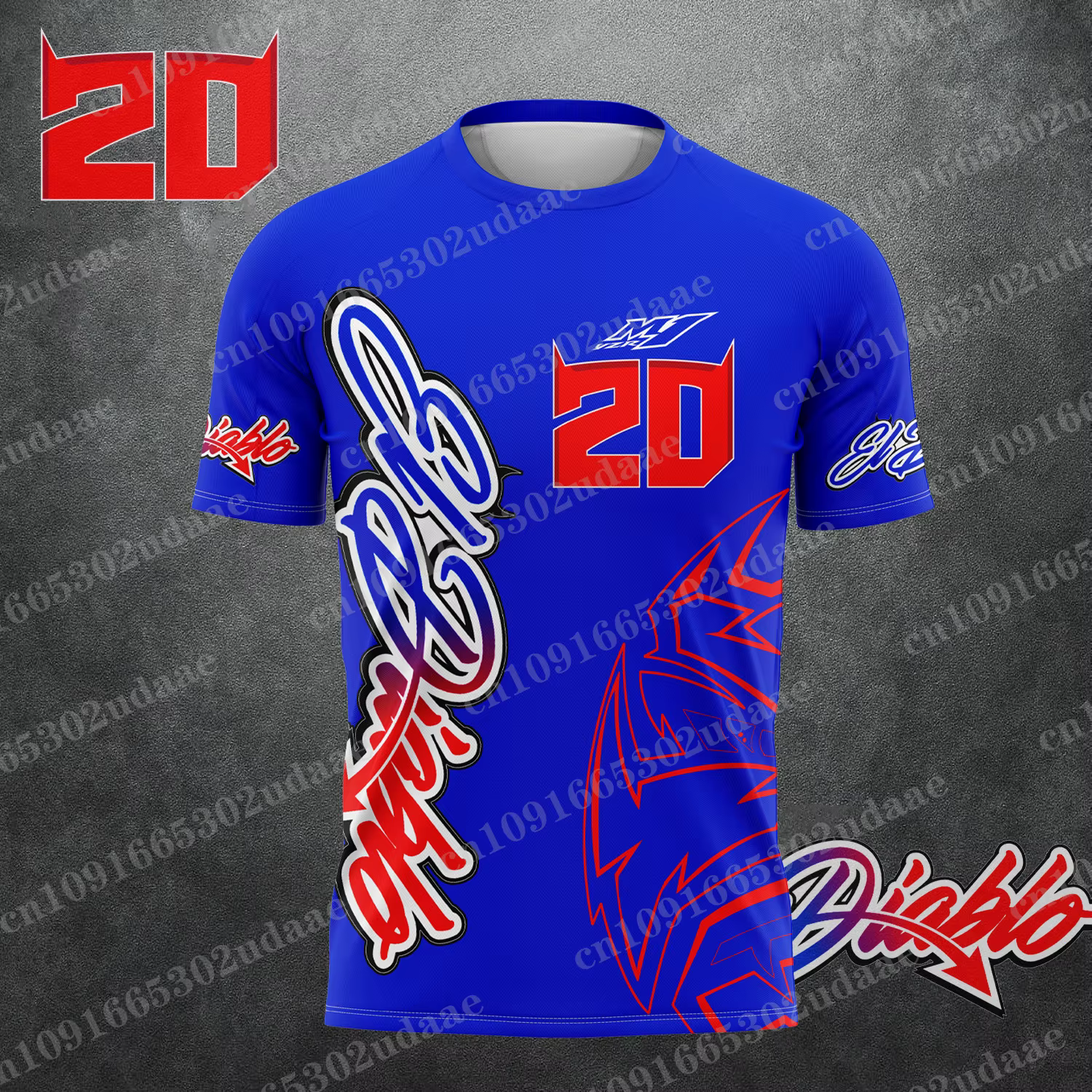 Nouvelle Moto de Course 2026 No. T-shirt à manches courtes pour hommes et femmes
