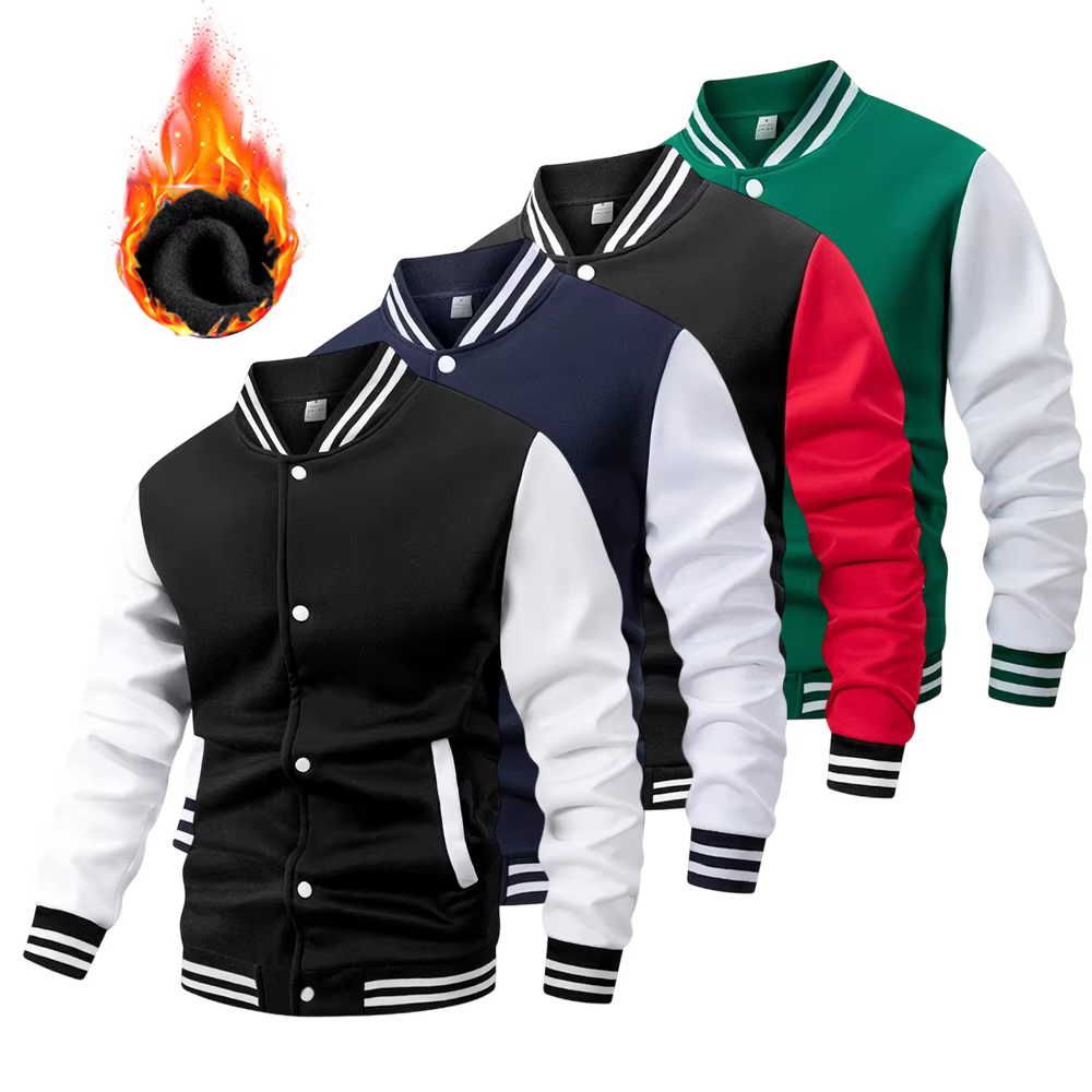 Veste de Baseball universitaire classique pour hommes