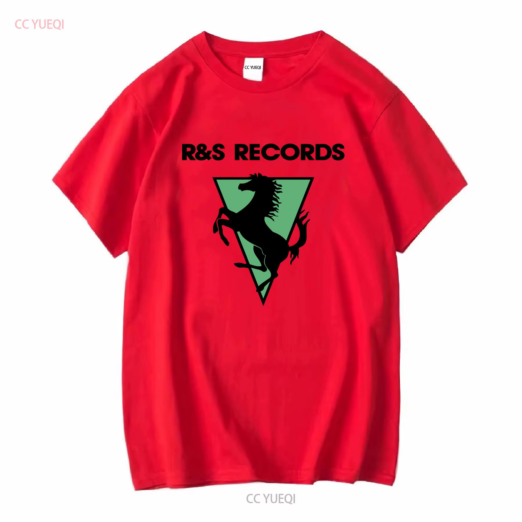 R S Records T-shirt Vintage House Music à manches longues ou courtes