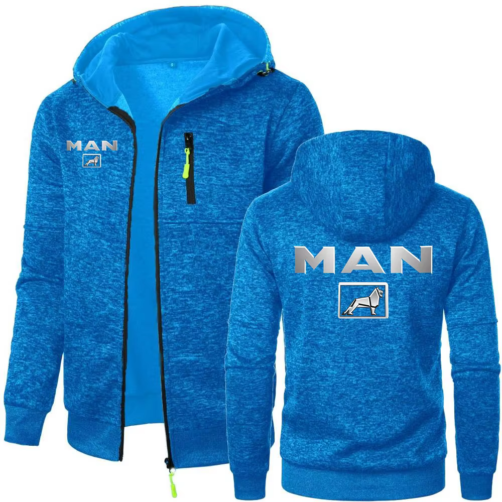 Simple confortable sweat veste camion homme vêtements d'extérieur à capuche hommes expédition coupe-vent chaud écharpe