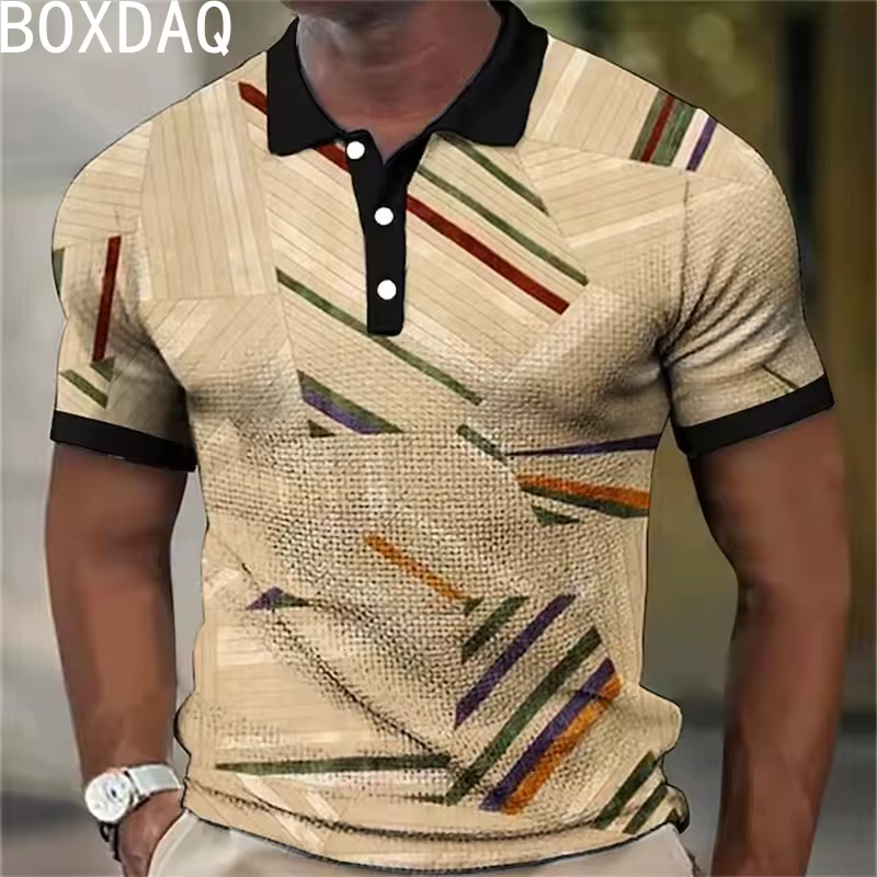 Polo de sport à manches courtes pour hommes