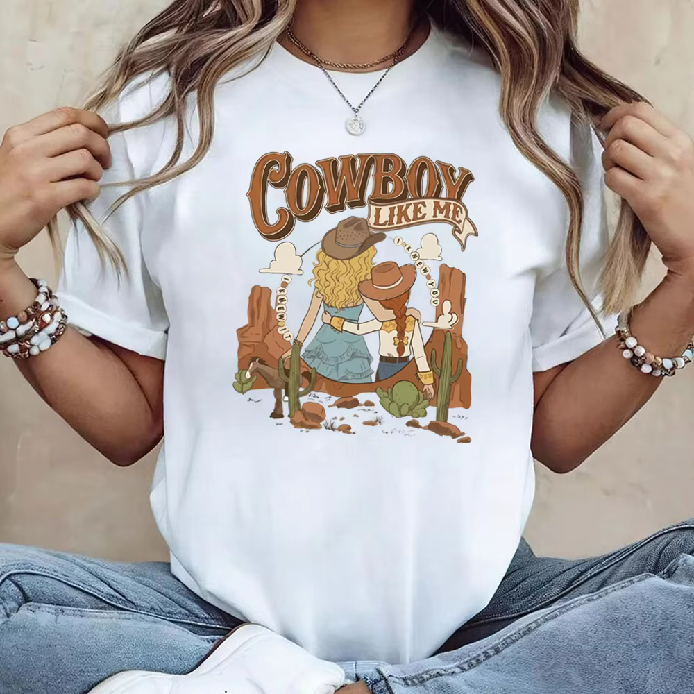T-shirt Cowboy Like Me Vintage Western I Knew It I Knew You pour femme