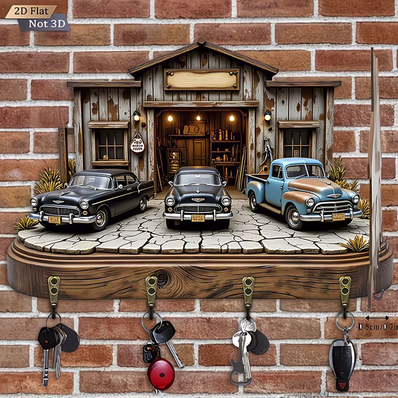 Porte-clés pour atelier de réparation automobile