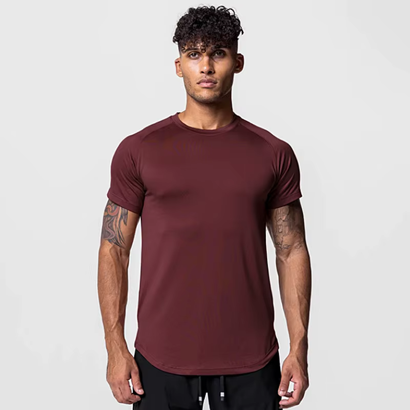 Hommes Gym Jogging T-Shirts Compression à séchage rapide Sport