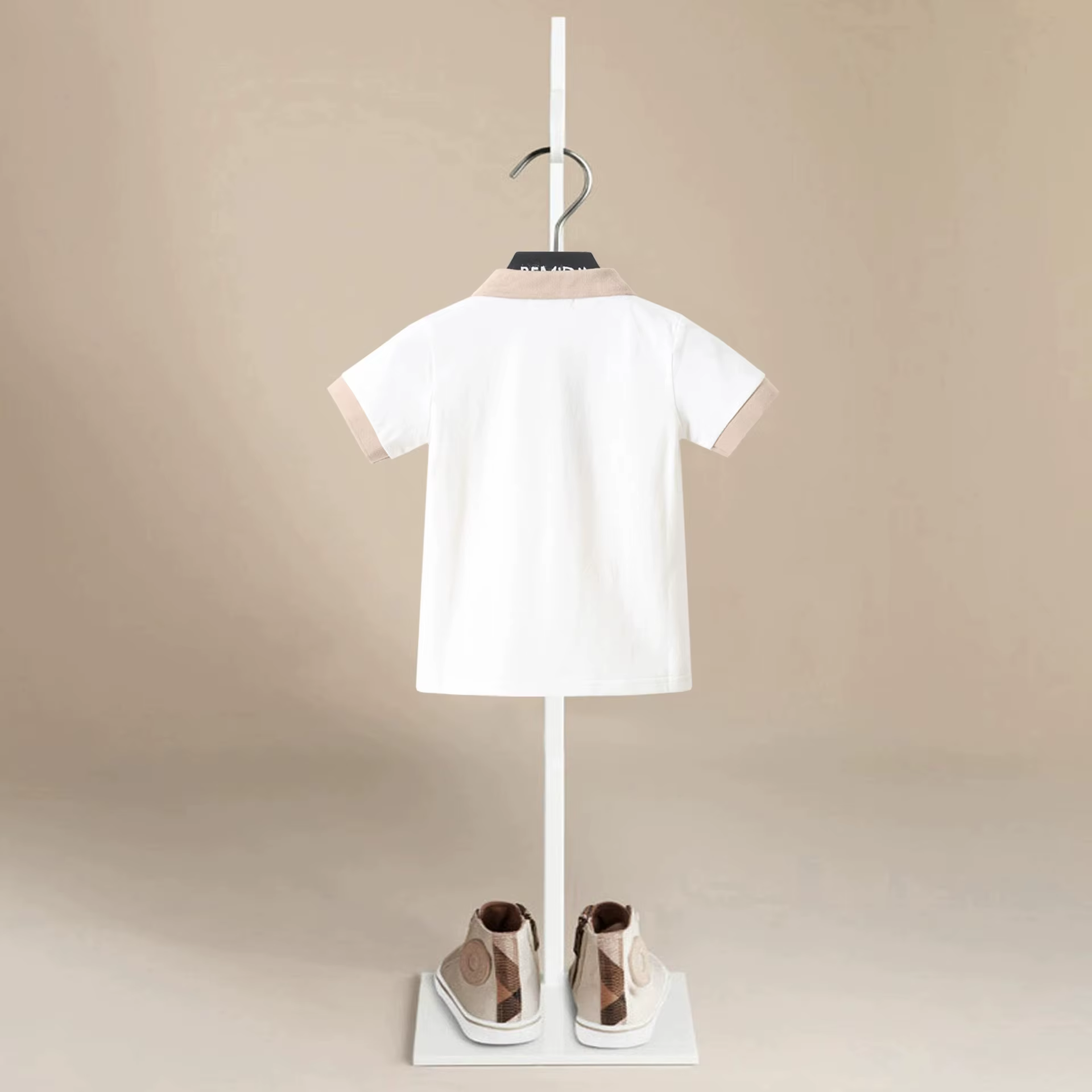 Chemise POLO de couleur unie pour enfants, T-shirt de sport à manches courtes pour garçons, élégant et décontracté, confortable, pour l'été, de 1 à 10 ans