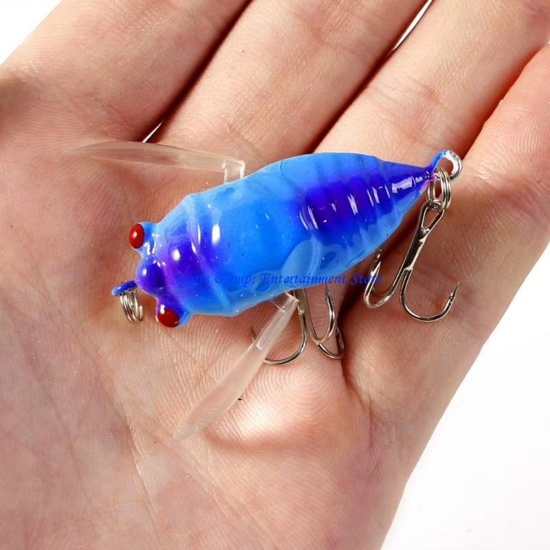 Leurres pêche aux cigales G7NF pour une action efficace pour attirer diverses espèces poissons